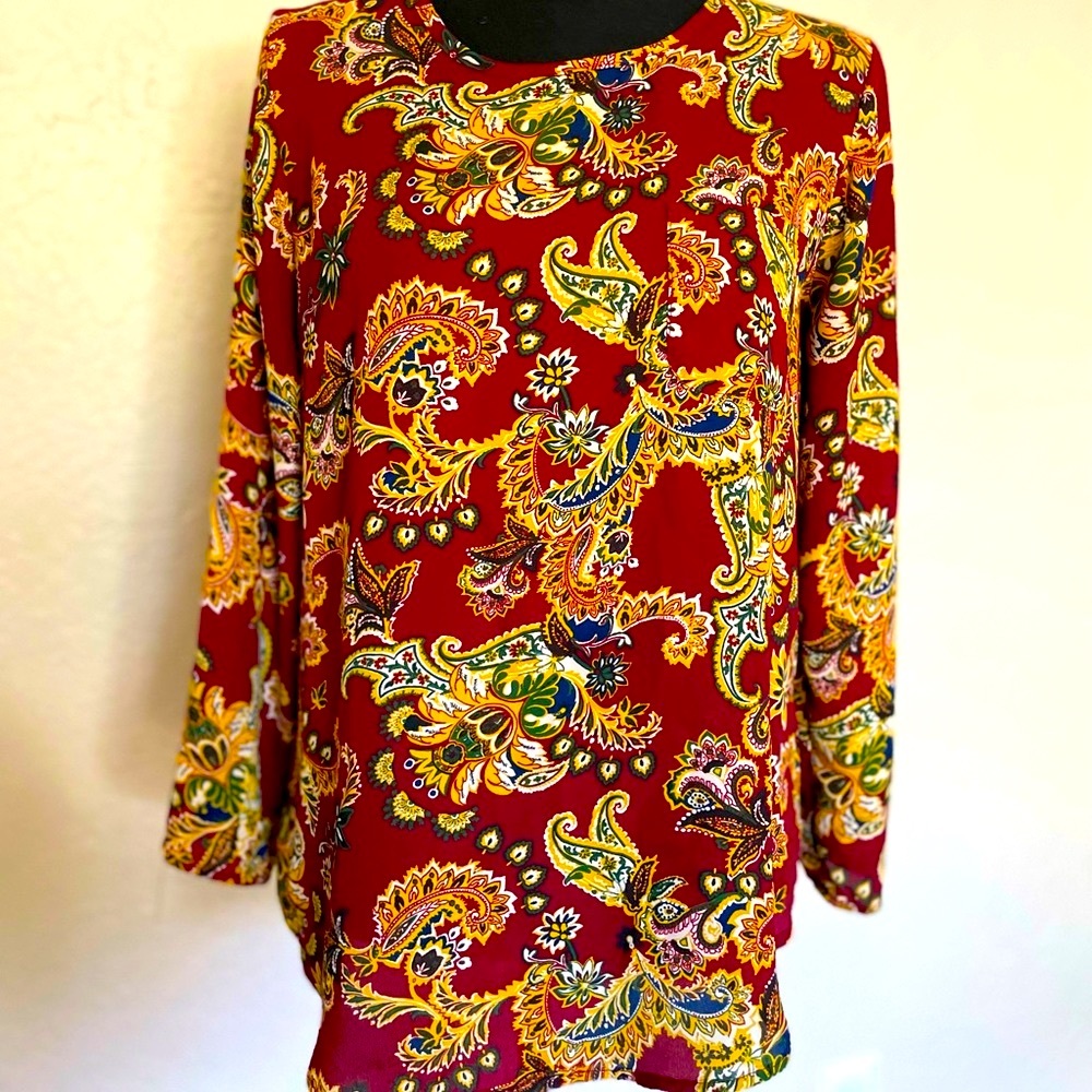 Lily White • Flower Blouse
